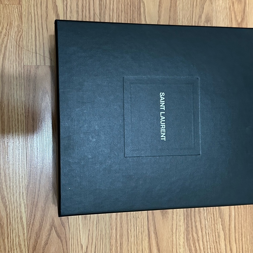 Yves Saint Laurent Black Shoe Box